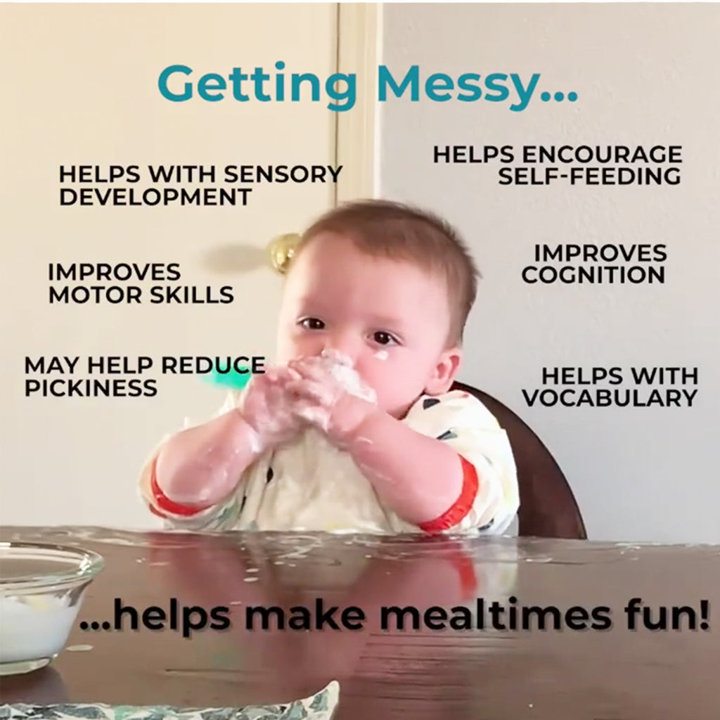 Let them be messy!